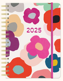 Summer Poppies Tri-Tab 2024-25 Academic Planner