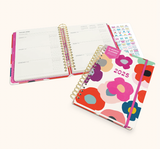 Summer Poppies Tri-Tab 2024-25 Academic Planner