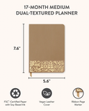 Leaves on Hazelnut 2024-25 Academic Planner