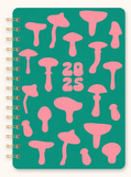 Shroom Silhouette 2024-25 Academic Planner