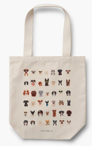 Dog Days Canvas Tote Bag