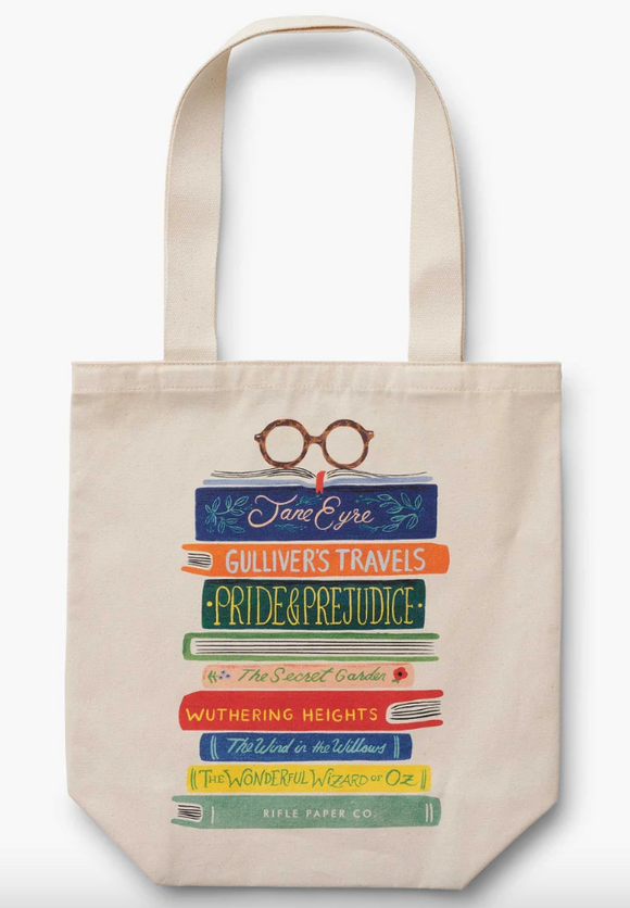 Book Club Canvas Tote Bag