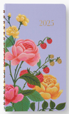 2025 Roses 12-month Spiral Pocket Planner