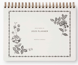 2025 English Rose 12-month Weekly Planner