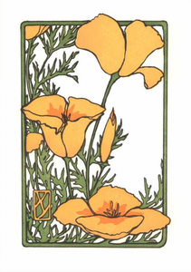 Blank - California Poppies