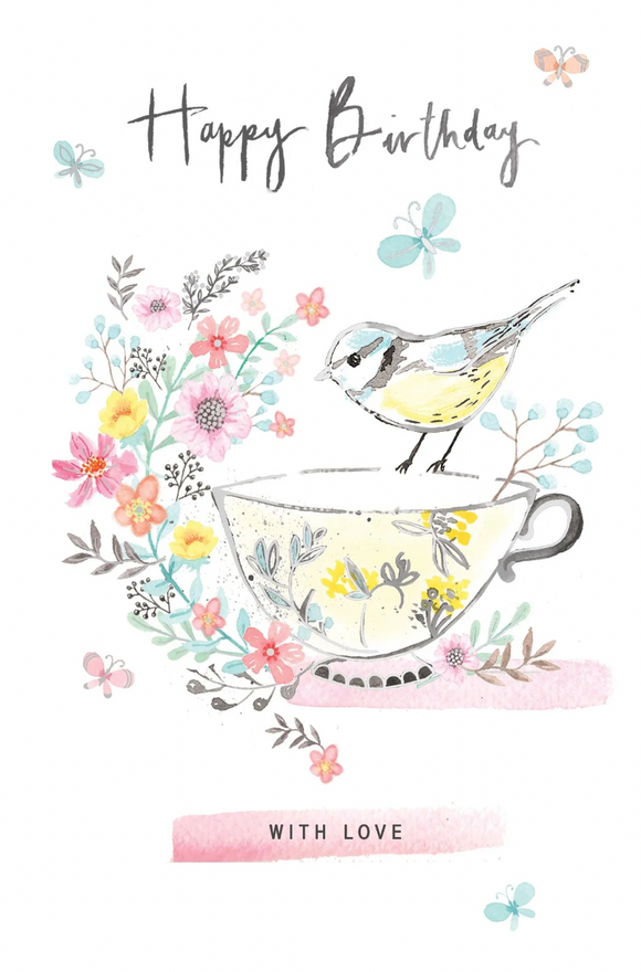 Birthday - Pastel Teacup