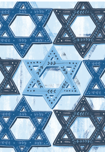 Hanukkah - Painterly Star of David