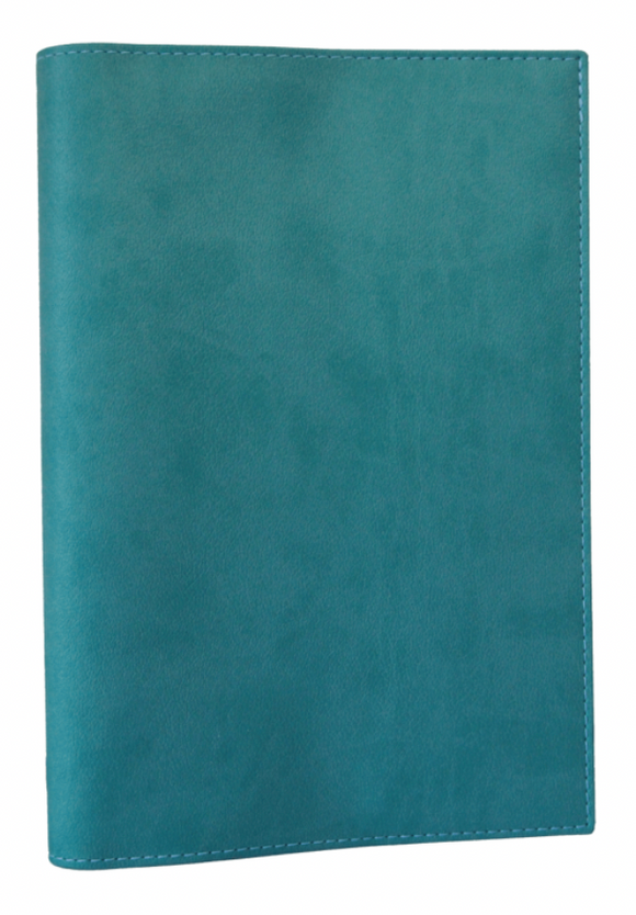 Leather Refillable Pocket Notebook - Jade