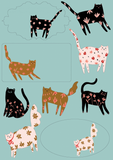 Letter Sets - Cinnamon & Ginger Cats