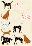 Letter Sets - Cinnamon & Ginger Dogs