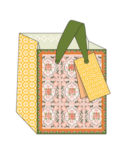 Moroccan Design Small Square Gift Bag