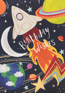 Birthday - Rocket Ship