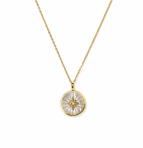 Lover's Tempo Starlight Necklace: Waterproof Gold