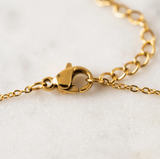 Lover's Tempo Starlight Necklace: Waterproof Gold