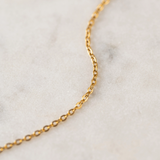 Lover's Tempo Starlight Necklace: Waterproof Gold