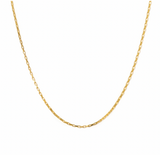 Lover's Tempo Scout Chain Necklace: Waterproof Gold