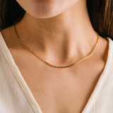 Lover's Tempo Scout Chain Necklace: Waterproof Gold