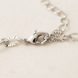 Lover's Tempo Swift Chain Necklace: Silver