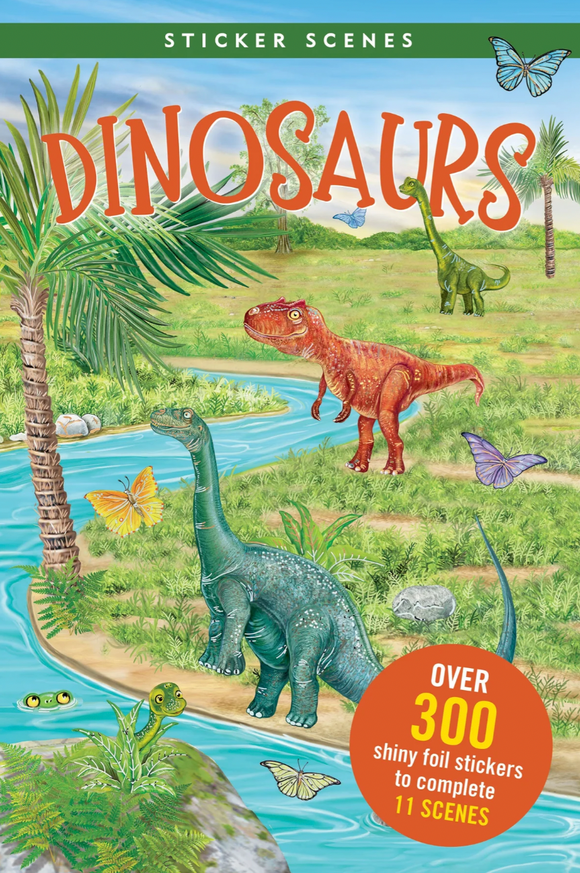 Sticker Scenes - Dinosaurs