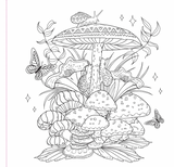 Enchanted Kingdom Colouring Book