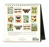 Cavallini 2025 Desktop Calendar - Papillions