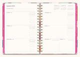 Summer Poppies Tri-Tab 2024-25 Academic Planner