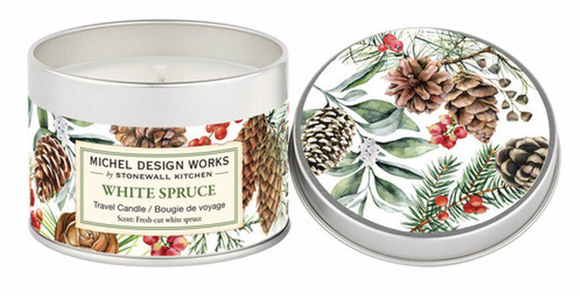 Michel Design Travel Candle - White Spruce