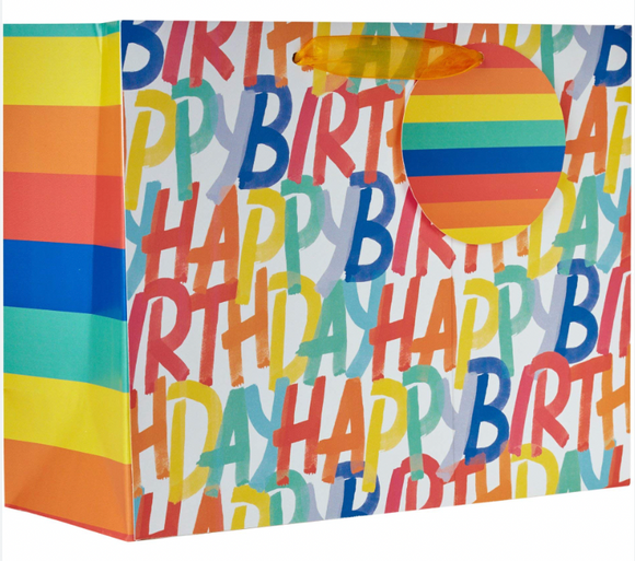 Jumbo Gift Bag - Happy Birthday