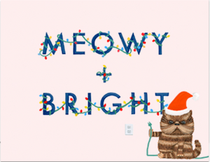 Christmas - Meowy and Bright