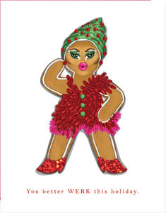 Christmas - Gingerbread Drag Queen