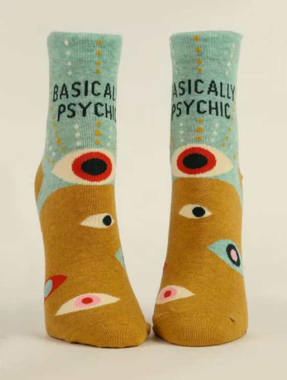 Women's Ankle Socks - Basically Psychic