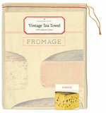 Vintage Tea Towel  - Cheese
