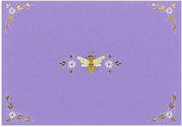 Boxed Notecards - Florentine Bees