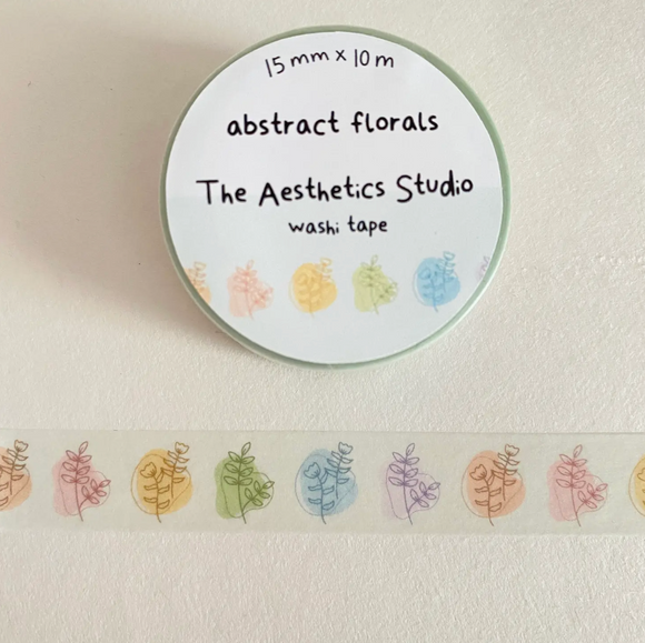 Washi Tape - Abstract Florals