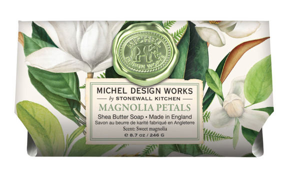 Michel Design Bar Soap - Magnolia Petals