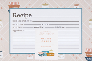 Recipe Cards - Bakeware