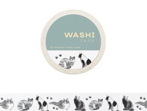 Washi Tape - Sumi Cats