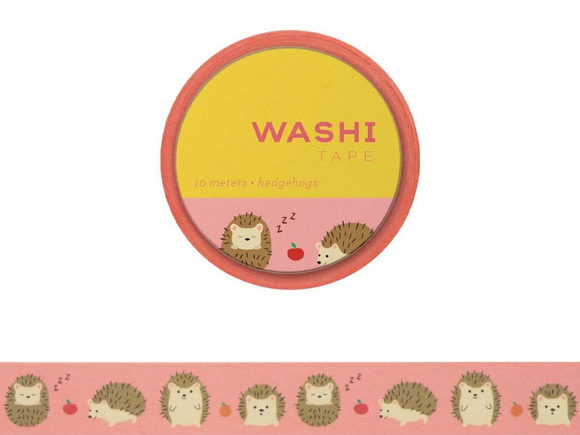 Washi Tape - Hedgehogs