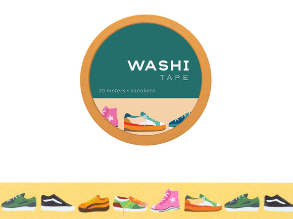 Washi Tape - Sneakers