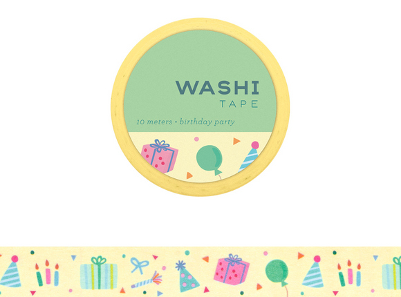 Washi Tape - Birthday Party