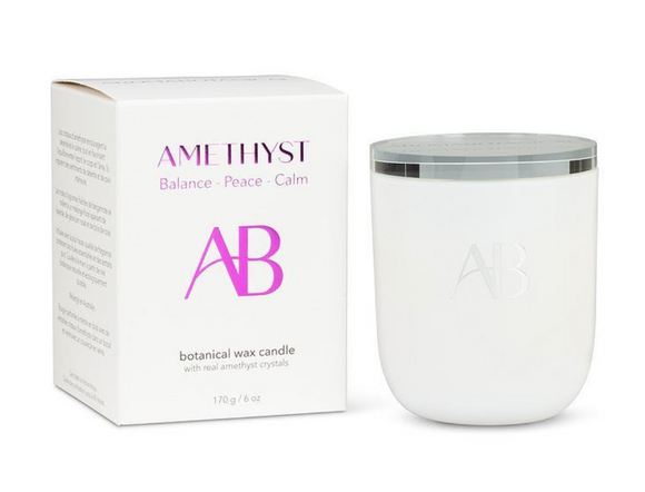 Aromabotanical Amethyst Small Candle - New Release
