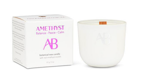 Aromabotanical Amethyst Mini Candle - New Release