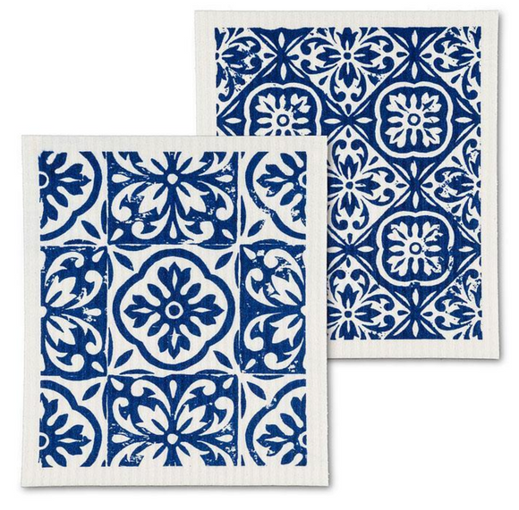 Swedish Dish Cloth - Tile Pattern