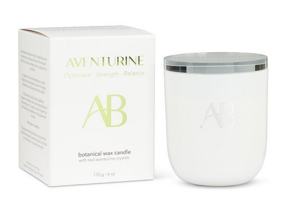 Aromabotanical Adventurine Small Candle - New Release