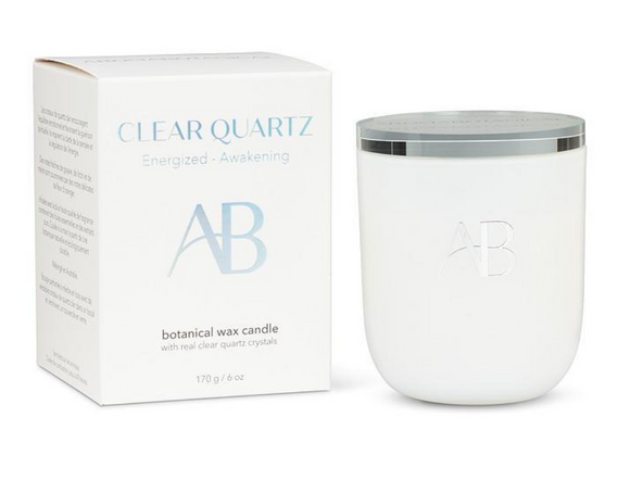 Aromabotanical Clear Quartz Small Candle - New Release