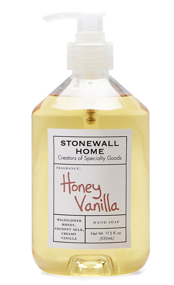 Stonewall Home Hand Soap - Honey Vanilla