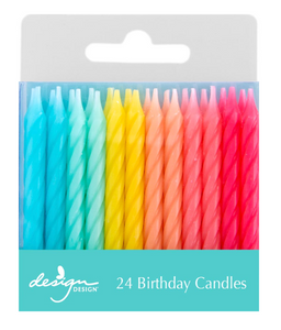 Birthday Candles - Pastel
