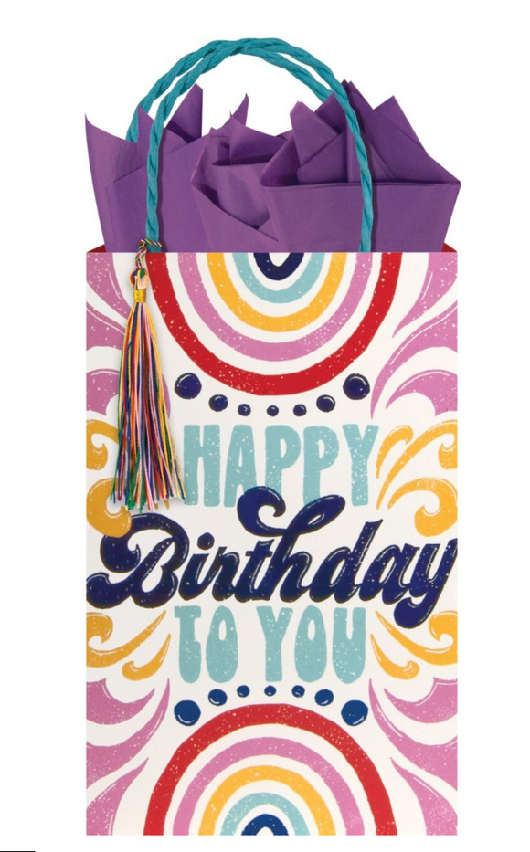 Groovy Birthday Gift Bag - Small