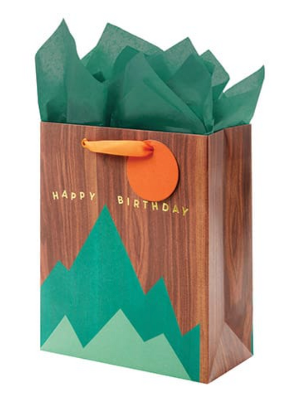Mountain Peak Gift Bag - Medium