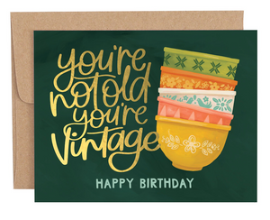 Birthday - Vintage